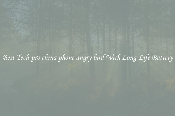 Best Tech-pro china phone angry bird With Long-Life Battery
