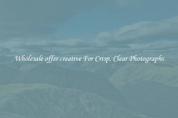 Wholesale offer creative For Crisp, Clear Photographs