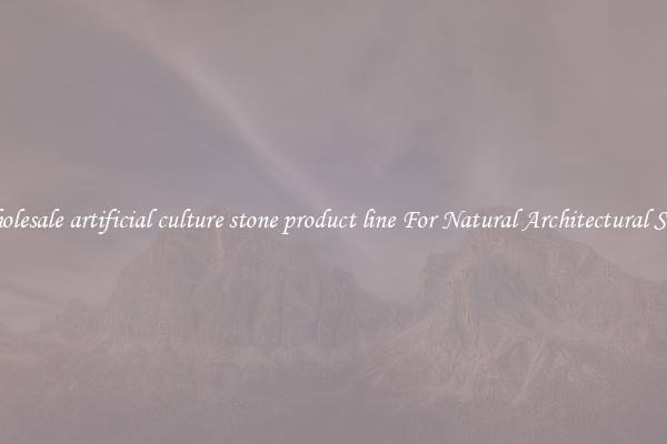 Wholesale artificial culture stone product line For Natural Architectural Style